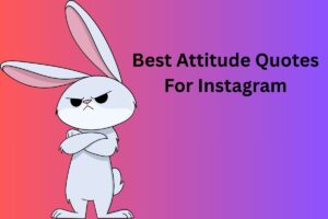 Best Attitude Quotes For Instagram