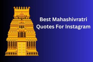 Best Mahashivratri Quotes For Instagram