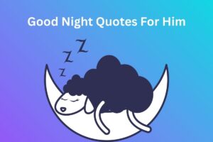 Good Night Quotes For Him