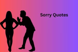 Sorry Quotes