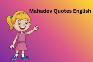 Mahadev Quotes English