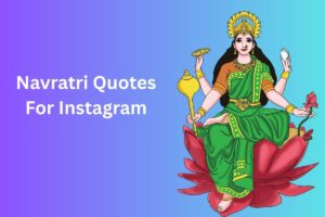 Navratri Quotes For Instagram